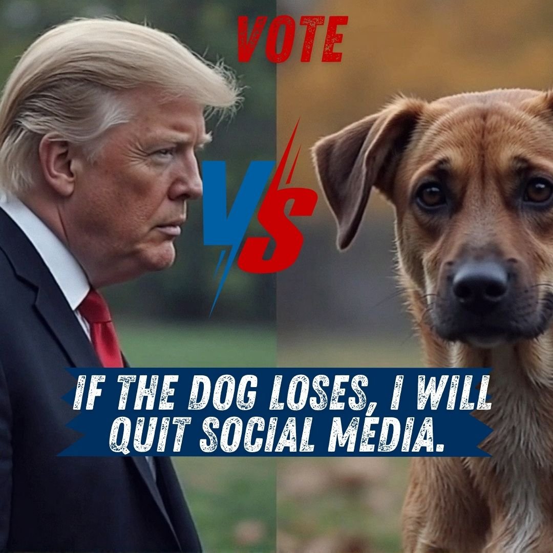trump vs dog