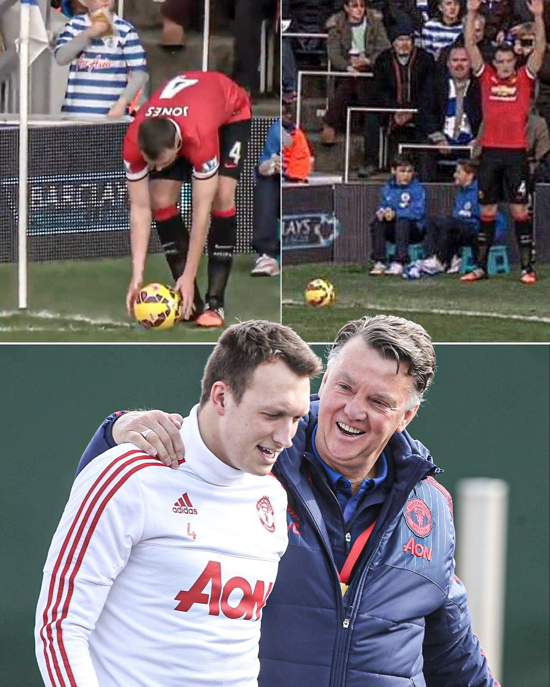 Louis van Gaal’s tactics at Man United were something else